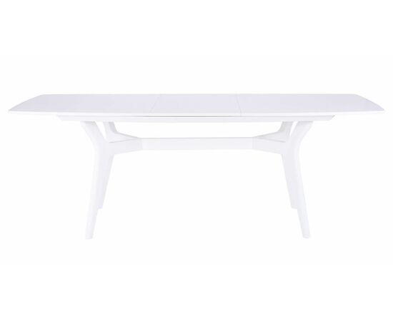 Стол Фиджи 1600(2100)х900, цвет белая эмаль, изображение 3 | Интернет магазин мебели и декора LifeDekor