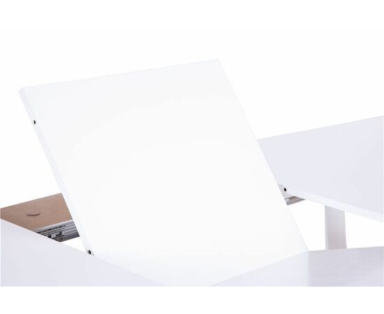 Стол Фиджи 1600(2100)х900, цвет белая эмаль, изображение 5 | Интернет магазин мебели и декора LifeDekor