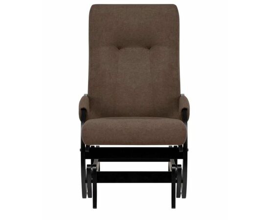 Кресло-маятник Блисс (Венге / ткань Soro 28), изображение 2 | Интернет магазин мебели и декора LifeDekor