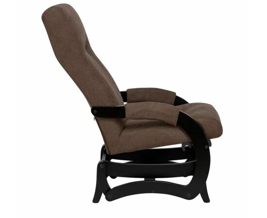 Кресло-маятник Блисс (Венге / ткань Soro 28), изображение 3 | Интернет магазин мебели и декора LifeDekor