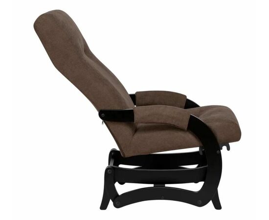 Кресло-маятник Блисс (Венге / ткань Soro 28), изображение 4 | Интернет магазин мебели и декора LifeDekor