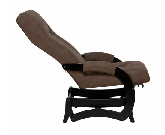 Кресло-маятник Блисс (Венге / ткань Soro 28), изображение 5 | Интернет магазин мебели и декора LifeDekor