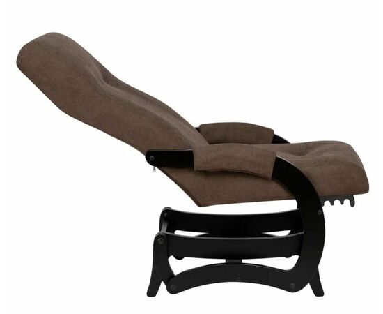 Кресло-маятник Блисс (Венге / ткань Soro 28), изображение 6 | Интернет магазин мебели и декора LifeDekor