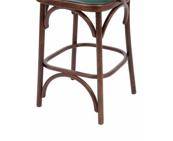 Стул барный 650 Венский мягкий (темный тон, экокожа Зеленая), изображение 5 | Интернет магазин мебели и декора LifeDekor