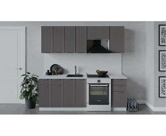 Кухонный гарнитур «Кимберли» длиной 220 см | Интернет магазин мебели и декора LifeDekor