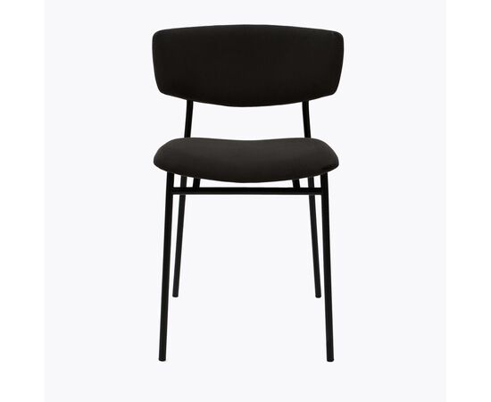 Стул дизайнерский Marko графит, черный металл, изображение 2 | Интернет магазин мебели и декора LifeDekor