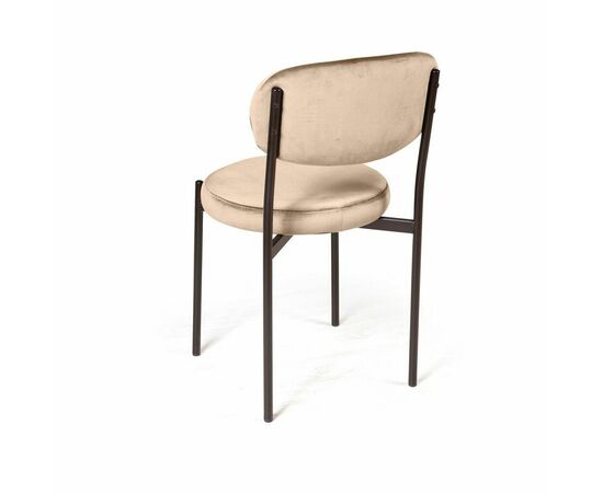 Стул Mason, бархат бежевый 5, изображение 5 | Интернет магазин мебели и декора LifeDekor