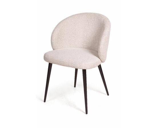 Стул Vito, букле белый / опора конус | Интернет магазин мебели и декора LifeDekor