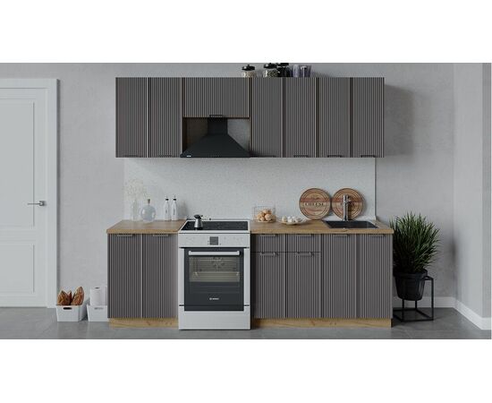 Кухонный гарнитур «Кимберли» длиной 240 см | Интернет магазин мебели и декора LifeDekor