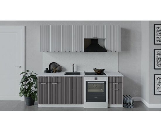 Кухонный гарнитур «Кимберли» длиной 220 см | Интернет магазин мебели и декора LifeDekor