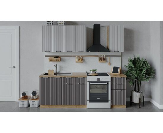 Кухонный гарнитур «Кимберли» длиной 160 см | Интернет магазин мебели и декора LifeDekor