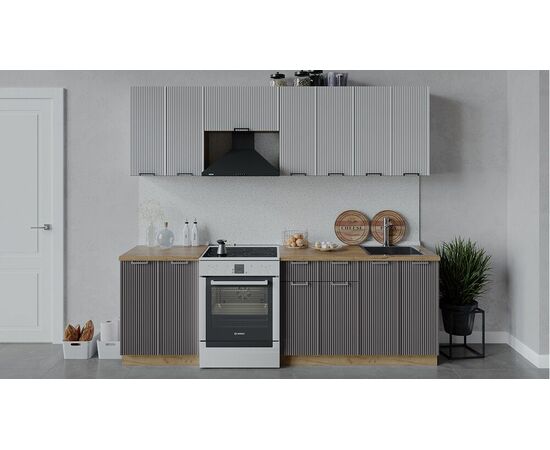 Кухонный гарнитур «Кимберли» длиной 240 см | Интернет магазин мебели и декора LifeDekor