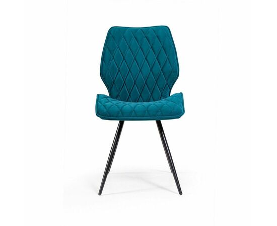 Стул Flash ромб поворотный 90 градусов, функция возврата, антишум, бархат изумрудный 87, изображение 10 | Интернет магазин мебели и декора LifeDekor