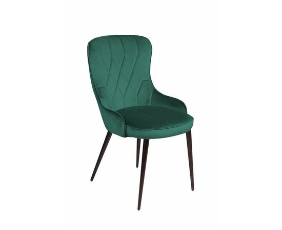 Стул Leonardo, бархат зеленый 19 | Интернет магазин мебели и декора LifeDekor