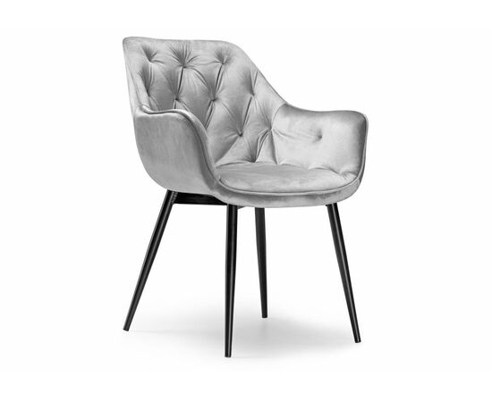 Стул на металлокаркасе Remo light gray | Интернет магазин мебели и декора LifeDekor