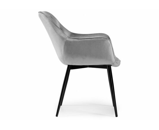 Стул на металлокаркасе Remo light gray, изображение 4 | Интернет магазин мебели и декора LifeDekor