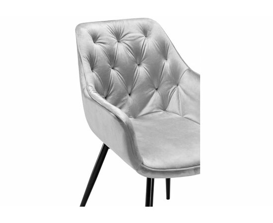 Стул на металлокаркасе Remo light gray, изображение 6 | Интернет магазин мебели и декора LifeDekor