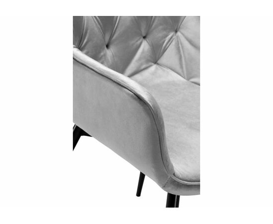 Стул на металлокаркасе Remo light gray, изображение 7 | Интернет магазин мебели и декора LifeDekor