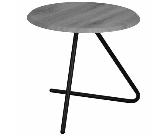 Стол журнальный Дуэт 7 орех гикори grey/черный, изображение 2 | Интернет магазин мебели и декора LifeDekor