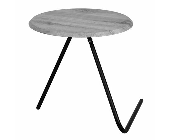 Стол журнальный Дуэт 7 орех гикори grey/черный | Интернет магазин мебели и декора LifeDekor