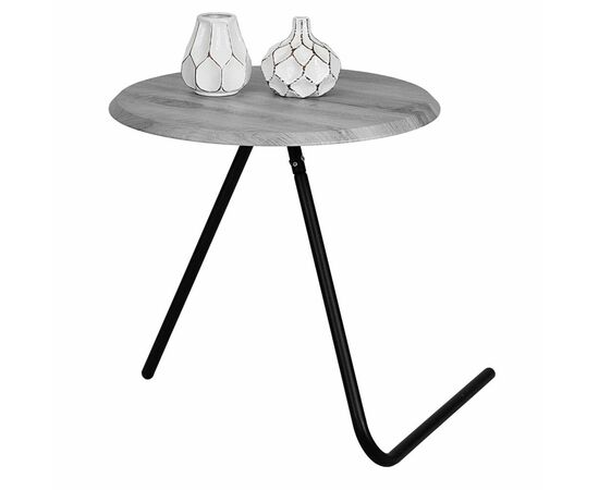 Стол журнальный Дуэт 7 орех гикори grey/черный, изображение 4 | Интернет магазин мебели и декора LifeDekor