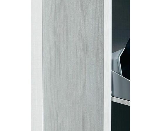 Обувница ЛАЙТ 5 МП (Выбеленное дерево /Зеркало), изображение 4 | Интернет магазин мебели и декора LifeDekor