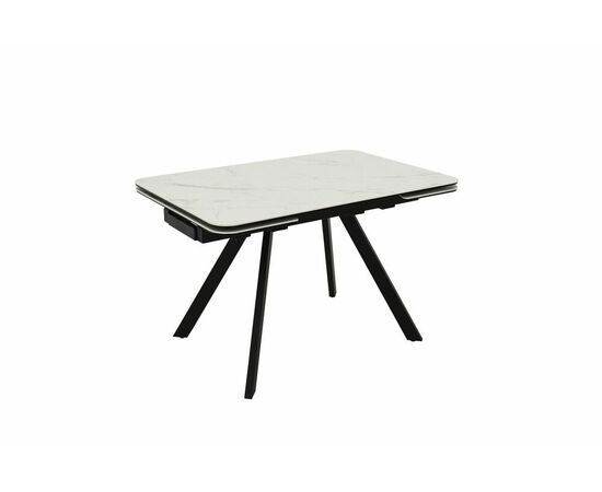 Стол Леон NEW, Керамогранит, Черный/Calacata vaglioro, изображение 7 | Интернет магазин мебели и декора LifeDekor