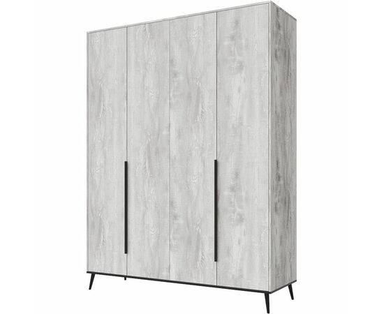 Шкаф «Саванна» 4Д КМК 0973.14, бетон пайн светлый, изображение 2 | Интернет магазин мебели и декора LifeDekor
