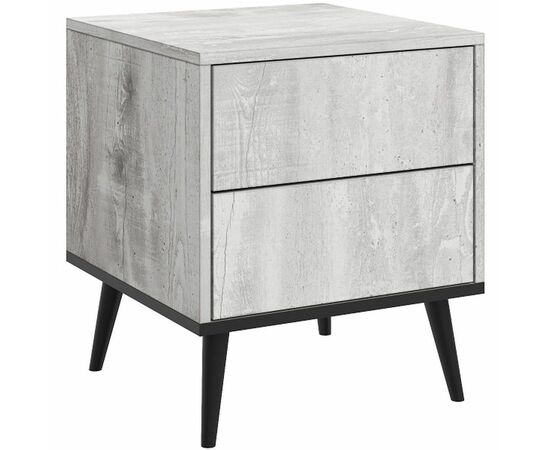 Тумба «Саванна» 2Я КМК.0973.19, бетон пайн светлый, изображение 3 | Интернет магазин мебели и декора LifeDekor