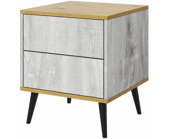 Спальня «Саванна» КМК 0973, бетон пайн светлый/дуб наварра, изображение 7 | Интернет магазин мебели и декора LifeDekor