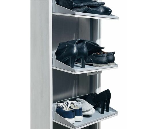 Обувница ЛАЙТ 5 МП (Выбеленное дерево / Выбеленное дерево), изображение 5 | Интернет магазин мебели и декора LifeDekor