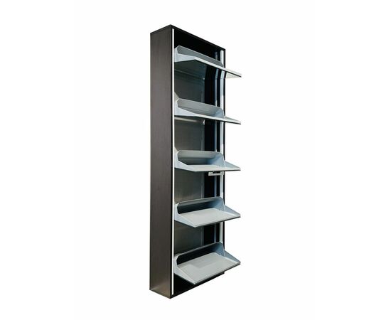 Обувница ЛАЙТ 5 МП (Венге / Зеркало), изображение 4 | Интернет магазин мебели и декора LifeDekor