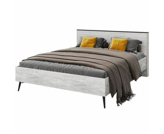 Кровать «Саванна» 160x200 КМК 0973.3, бетон пайн светлый | Интернет магазин мебели и декора LifeDekor