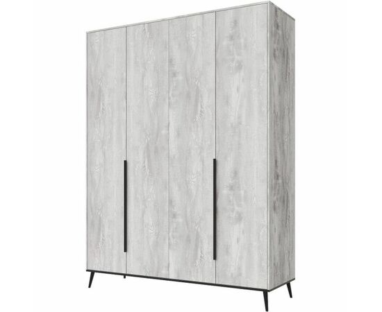 Шкаф «Саванна» 4Д КМК 0973.14, бетон пайн светлый | Интернет магазин мебели и декора LifeDekor