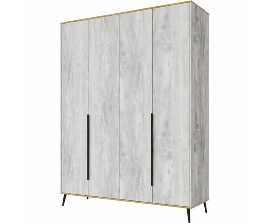 Шкаф «Саванна» 4Д КМК 0973.14, бетон пайн светлый/дуб наварра | Интернет магазин мебели и декора LifeDekor