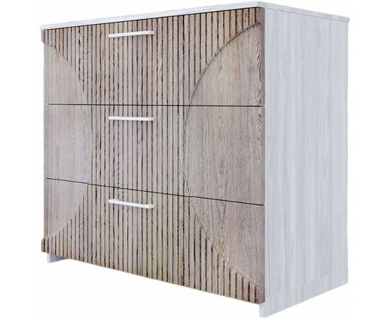 Комод «Монтале» 3Я КМК 0966.17, бетон пайн светлый/астана | Интернет магазин мебели и декора LifeDekor