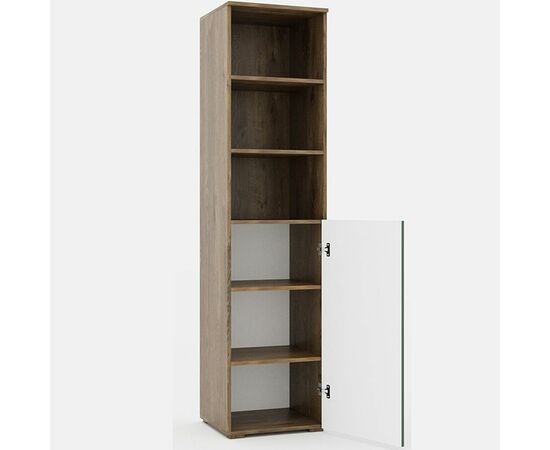 Шкаф «Монреаль» 1Д КМК 0986.2, дуб канзас/зеленый матовый, изображение 4 | Интернет магазин мебели и декора LifeDekor