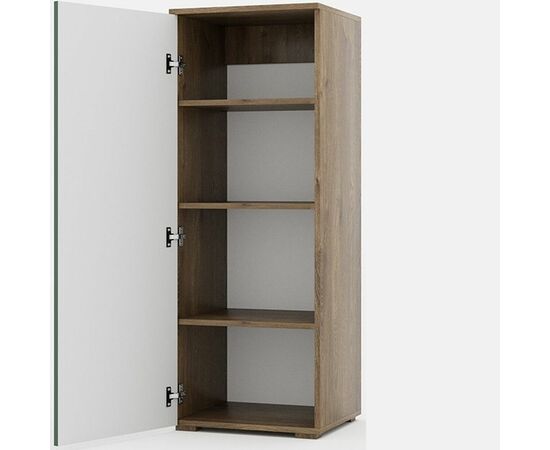 Тумба «Монреаль» 1Д КМК 0986.3, дуб канзас/зеленый матовый, изображение 4 | Интернет магазин мебели и декора LifeDekor