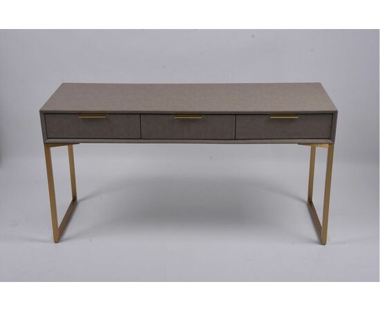 Стол-консоль Логан с 3-мя ящиками MC9001-150GR, 150х50х78 см, светло-серый, изображение 2 | Интернет магазин мебели и декора LifeDekor