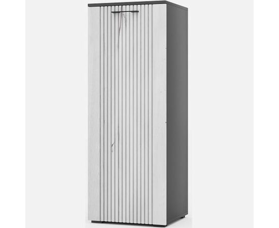 Тумба «Монреаль» 1Д КМК 0986.3, антрацит/дуб канадский арктик | Интернет магазин мебели и декора LifeDekor