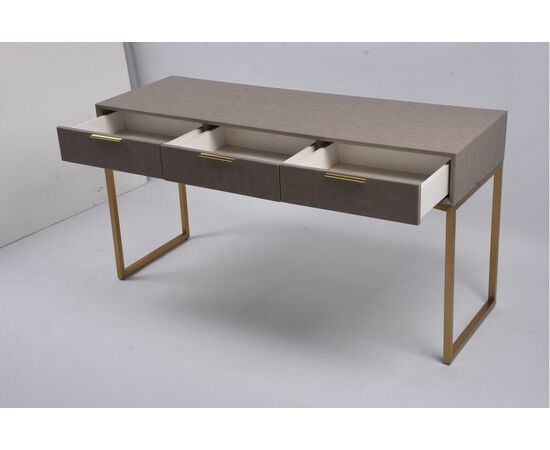 Стол-консоль Логан с 3-мя ящиками MC9001-150GR, 150х50х78 см, светло-серый, изображение 9 | Интернет магазин мебели и декора LifeDekor