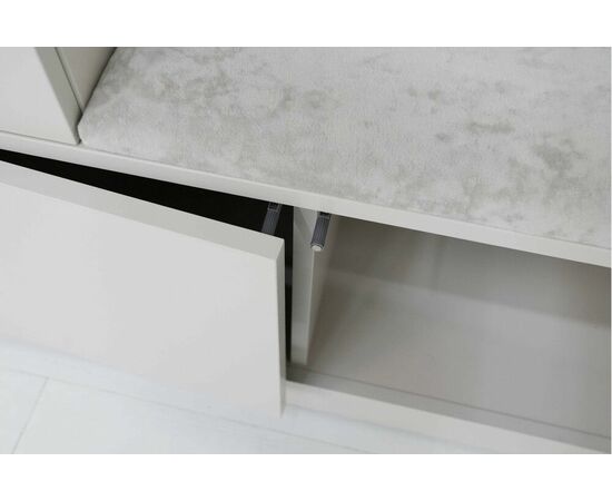 Прихожая Николь-1 Сатиновое золото, изображение 11 | Интернет магазин мебели и декора LifeDekor