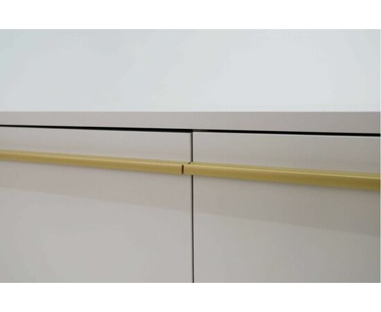 Тумба ТВ  Николь-3, Сатиновое золото, изображение 6 | Интернет магазин мебели и декора LifeDekor