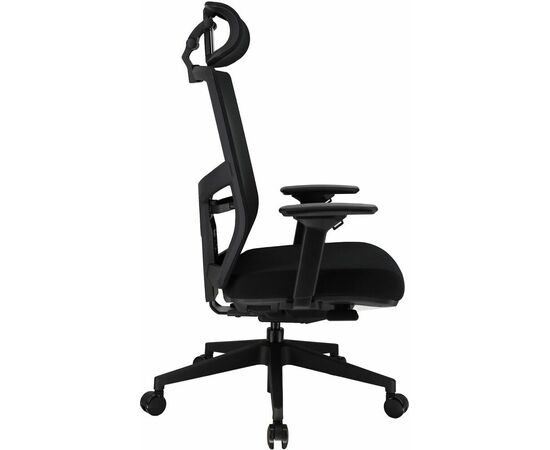 Эргономичное кресло Everprof Fuji Сетка Черный, изображение 3 | Интернет магазин мебели и декора LifeDekor