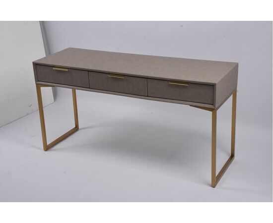 Стол-консоль Логан с 3-мя ящиками MC9001-150GR, 150х50х78 см, светло-серый, изображение 4 | Интернет магазин мебели и декора LifeDekor