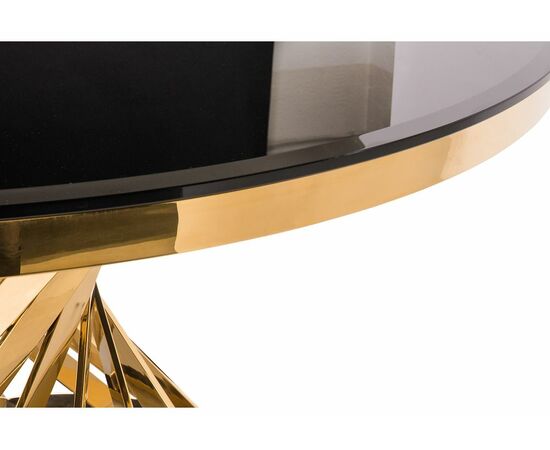 Обеденная группа Вандер black / gold, изображение 4 | Интернет магазин мебели и декора LifeDekor