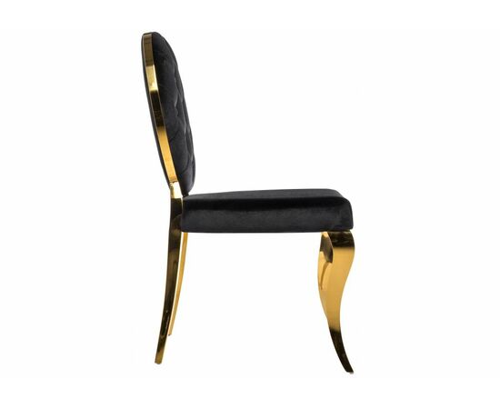 Обеденная группа Вандер black / gold, изображение 9 | Интернет магазин мебели и декора LifeDekor