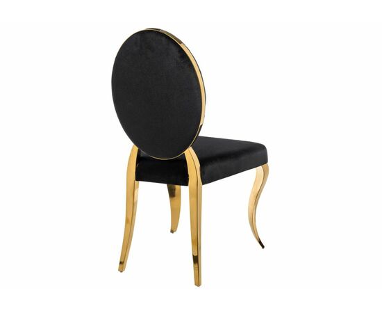 Обеденная группа Вандер black / gold, изображение 10 | Интернет магазин мебели и декора LifeDekor