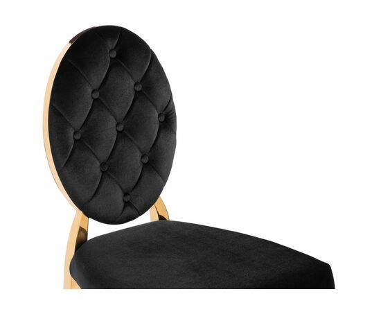 Обеденная группа Вандер black / gold, изображение 11 | Интернет магазин мебели и декора LifeDekor
