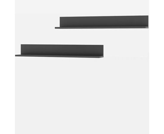 Полка «Монреаль» КМК 0986.6, антрацит | Интернет магазин мебели и декора LifeDekor